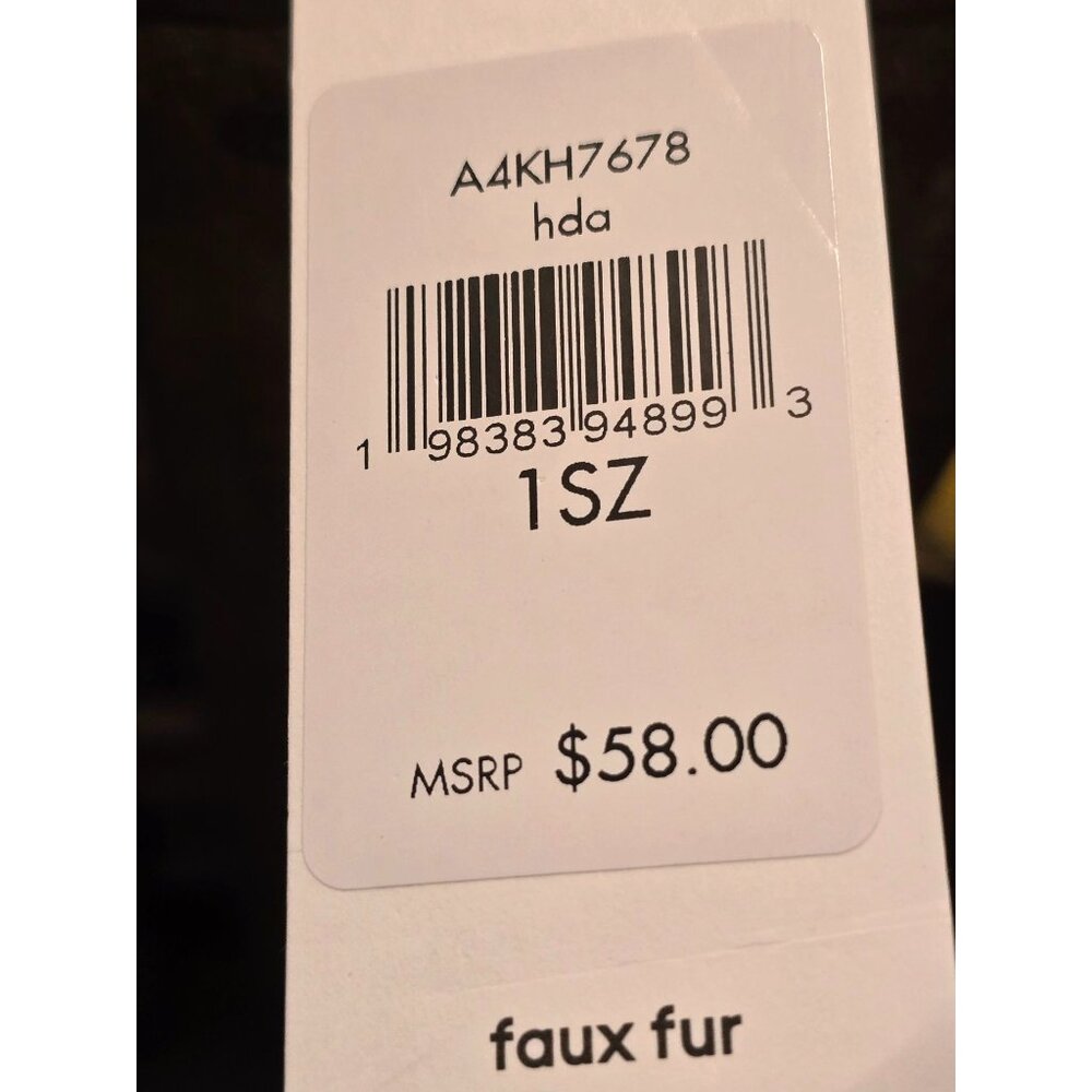 Calvin Klein Women's Hat Faux Fur Pom Knit Beanie New - Picture 4 of 9
